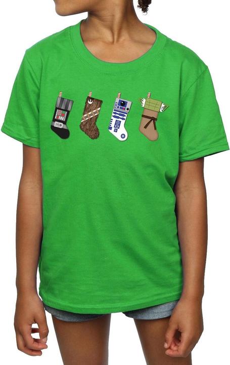 Star Wars Christmas Stockings TShirt Mädchen