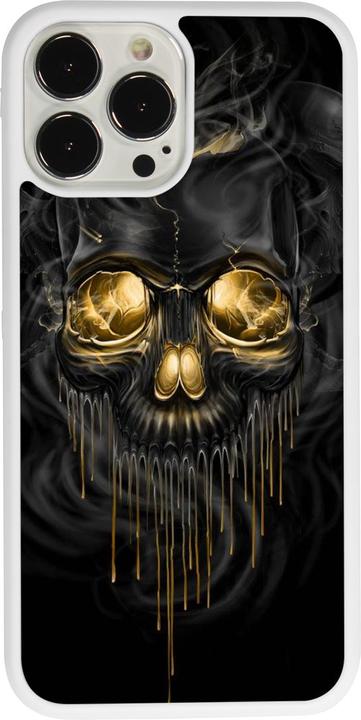 Image du produit PhoneLook Coque Silicone rigide blanc Skull 02 (Apple iPhone 13 Pro Max)