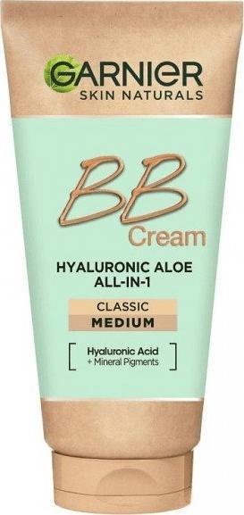 Garnier GARNIER Hyaluronic Aloe All-In-1 BB Cream nawilżający krem BB do każdego typu skóry Śniady 50ml
