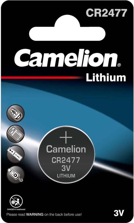 Actual product image Camelion Lithium (1 pcs., CR2477, 1000 mAh)