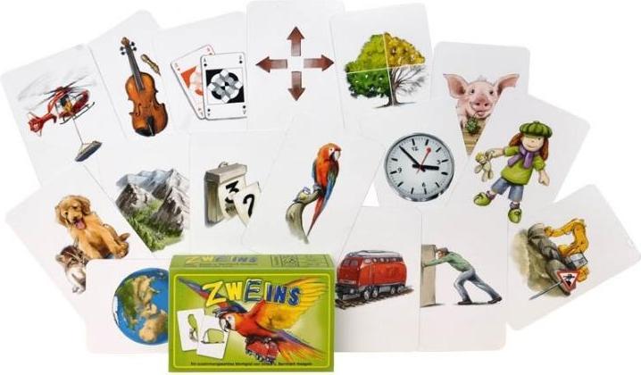 Produktbild ADL31032 - Zweins - Kartenspiel (GB, DE, FR, ES), für 2 bis 6 Spieler, ab 10 Jahren (Französisch)