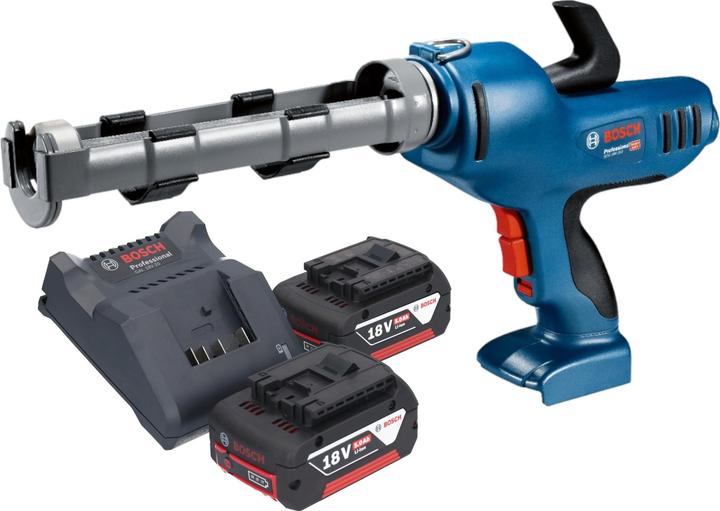 Produktbild Bosch Professional Bosch GCG 18V-310 Professional Akku Kartuschenpresse 18 V 310 ml 3,5 kN + 2x Akku 5,0 Ah +