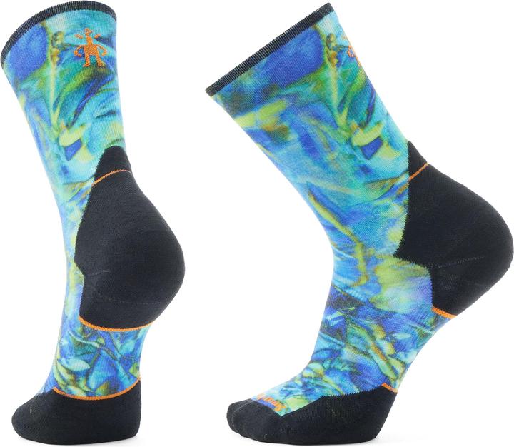 Smartwool Trail Run Targeted Cushion Reflections Print Crew Socks (46 - 49)