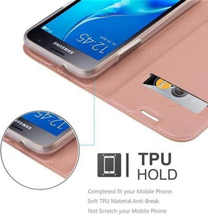 Image du produit Cadorabo Book Classy Style Cover (Samsung Galaxy J1 (2016))