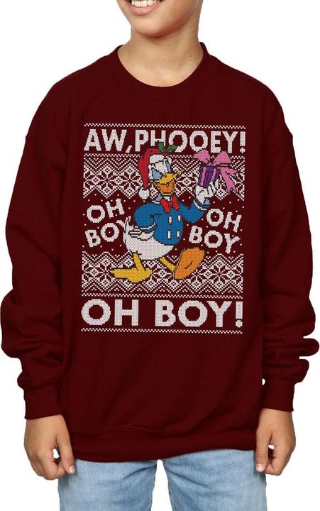 Image du produit Disney - Sweat DONALD DUCK CHRISTMAS FAIR ISLE - Garçon (140, 146)