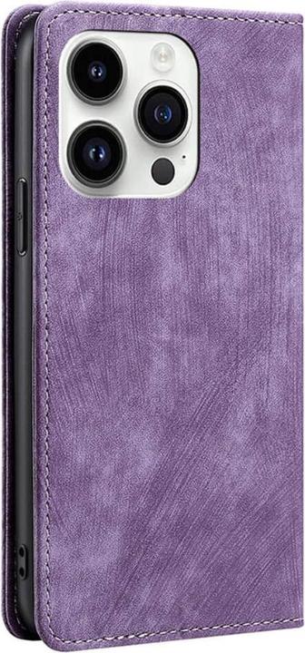 Actual product image Cover-Discount iPhone 15 Pro Max - Case with RFID Blocker purple (Apple iPhone 15 Pro Max)