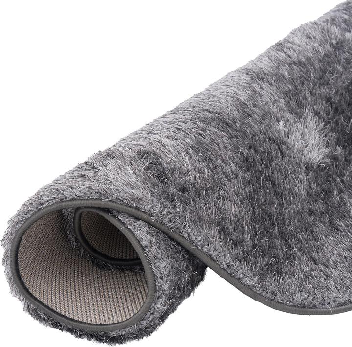 Actual product image Snapstyle High Pile Shaggy Carpet Feeling Mix Round (133 x 133 cm)