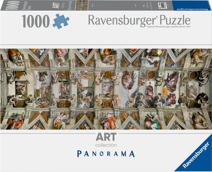 Produktbild Ravensburger 1000 Piece Jigsaw Puzzle - Art Collection: Michelangelo, Sistine Chapel Ceiling (1000 Teile)