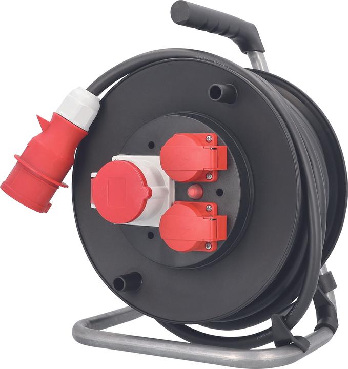 Image du produit As - Schwabe Enrouleur de câble en plastique CEE HO7RN-F 25 m (25 m, 1.50 mm²² mm)