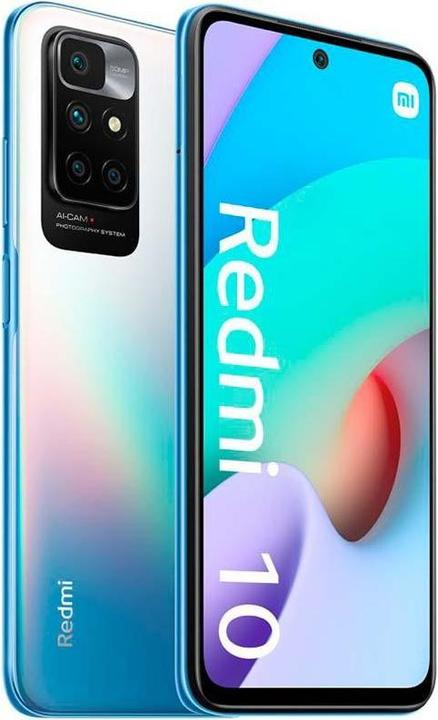 Image du produit Xiaomi Redmi 10 2022 (128 Go, Bleu de mer, 6.50", Double SIM, 50 Mpx, 4G)
