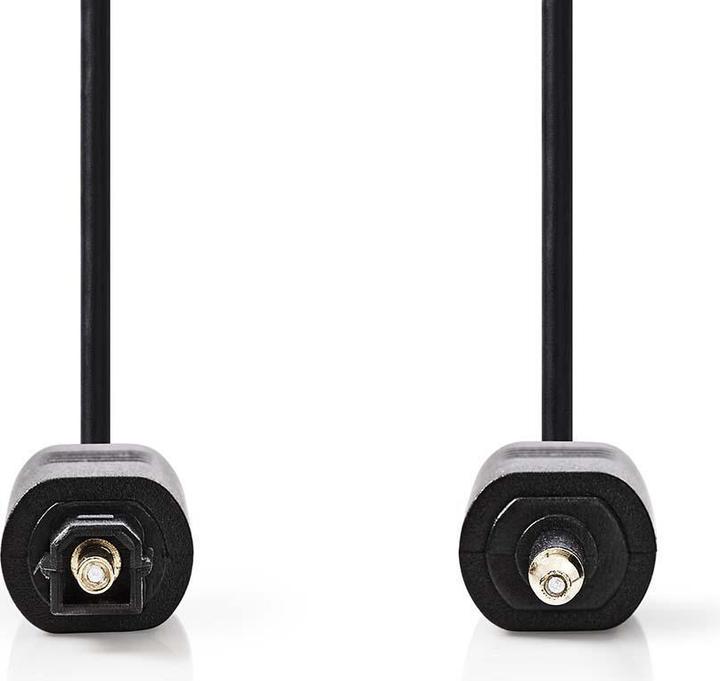 Productafbeelding Nedis Optische audiokabel TosLink stekker (2 m, TOSLINK)