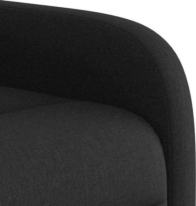 Produktbild VidaXL Massagesessel mit Aufstehhilfe Schwarz Stoff