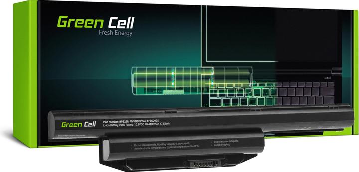 GreenCell FS31 - Battery - Fujitsu - LifeBook A514 A544 A555 AH544 AH564 E547 E554 E733 E734 (4400 mAh)