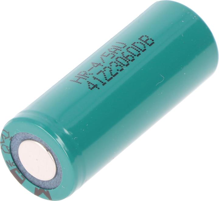 Actual product image FDK HR-4/5AU battery, 4/5A, without solder tag (1 pcs., 2150 mAh, Rechargeable battery)