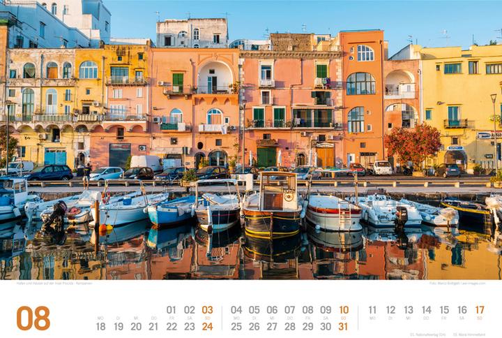 Produktbild Italien - von Venedig bis Sizilien - ReiseLust Kalender 2025 (45 x 33 cm, Harter Einband, Deutsch)
