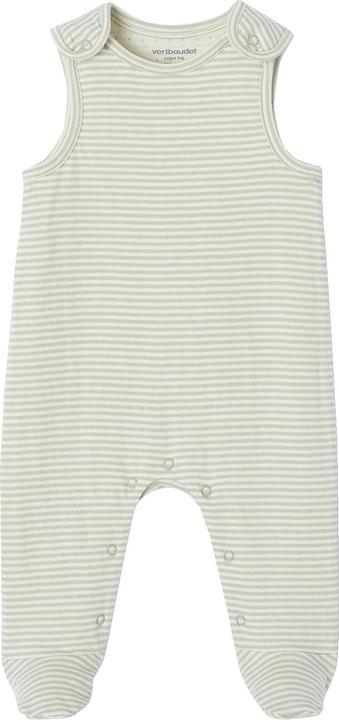 Image du produit Vertbaudet Bio-Kollektion: Baby Geschenk-Set aus Body, Latzhose, Mütze & Cordjacke (56)