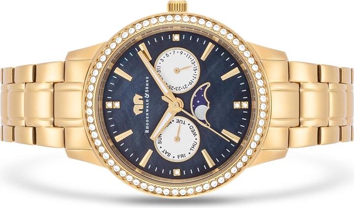 Immagine prodotto Multifunzioni Amidala in acciaio inossidabile e oro giallo - 34078 (Orologio da polso analogico, 38 mm)