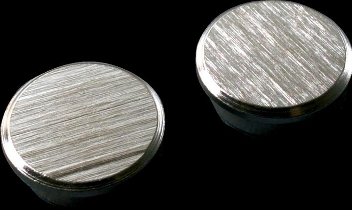Produktbild Franken Magnet rund mit Chromkappe extra stark (2 x)