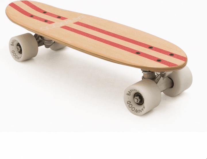 Banwood Skateboard Red Stripes (6.69")