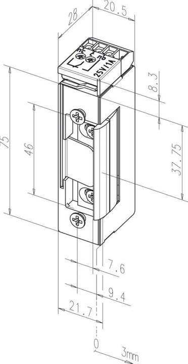 Image du produit effeff Électrique (Porte de l'objet, Porte-fenêtre, Intérieur)