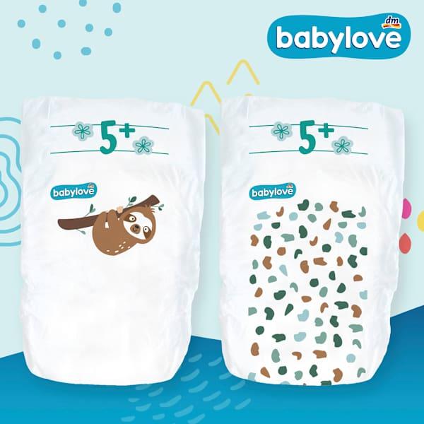 Image du produit dm babylove Premium-Windeln (Taille 5+, Pack, 34 pièce(s))