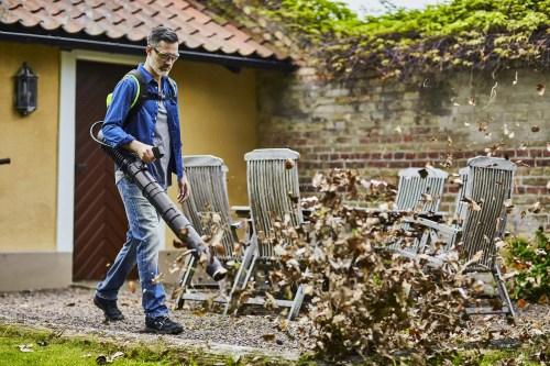 Actual product image Greenworks GD60BPB 60V "DigiPro" (Rechargeable battery operated, Leaf blower)