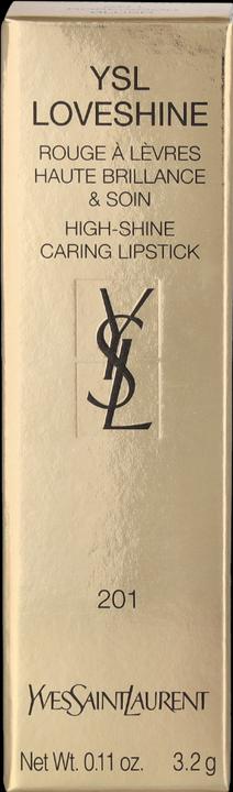 Actual product image Yves Saint Laurent Loveshine Rouge Volupte Shine Lipstick 201 (201 Rosewood Blush)