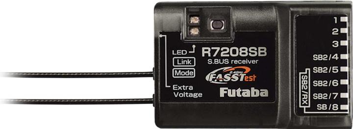 Actual product image Futaba R7208SB FASSTest 2.4G Receiver