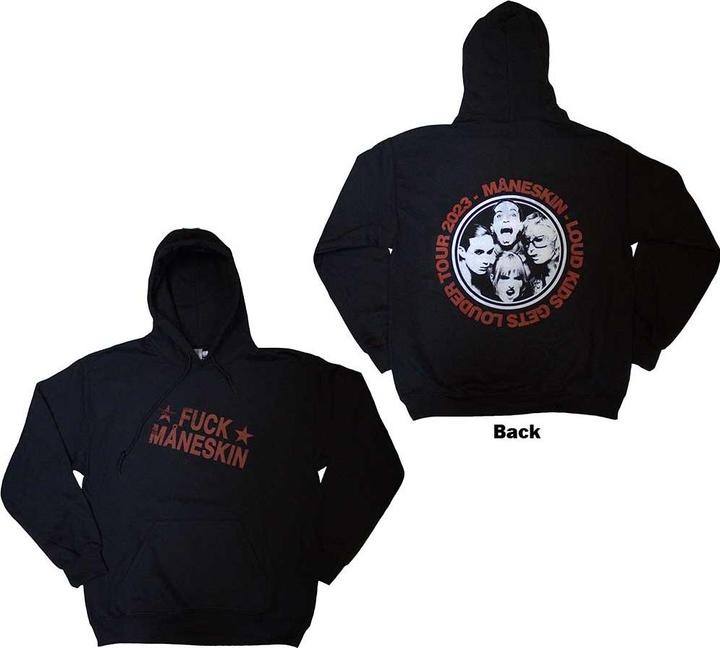 Actual product image Maneskin Fuck (Hoodie) (XL)