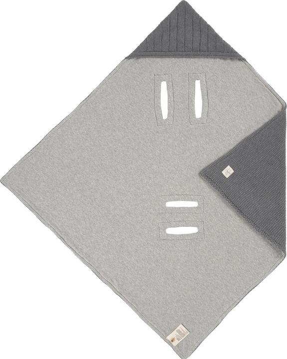 Image du produit Lässig Couverture tricotée pour siège auto bébé (78 x 78 cm)