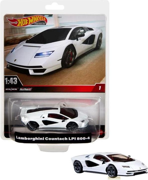 Actual product image Hot Wheels Premium Lamborghini Countach