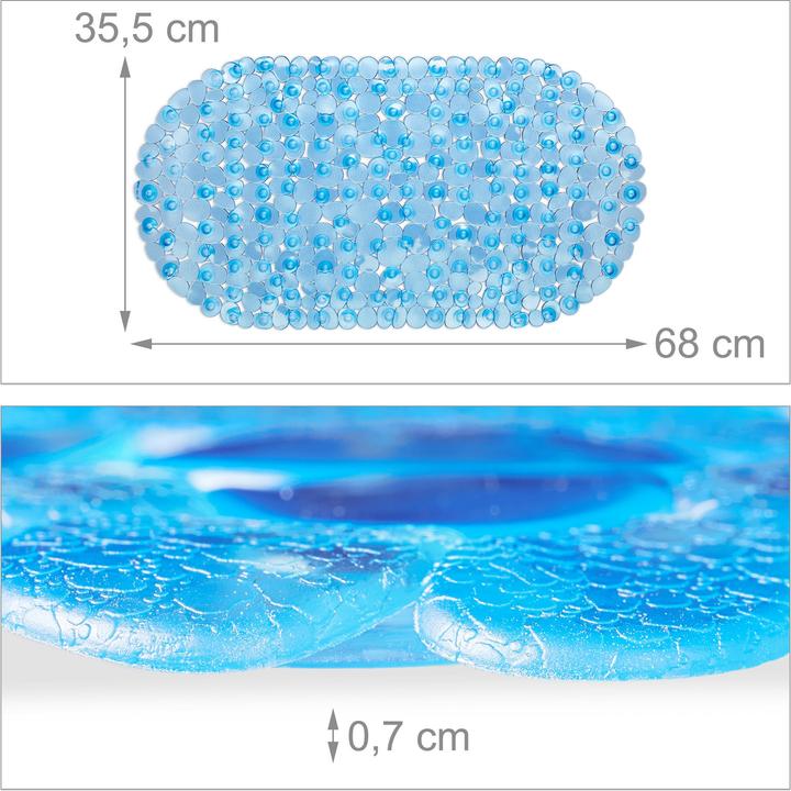 Actual product image Relaxdays Bath mat (68 x 35.5 x 0.7 cm)