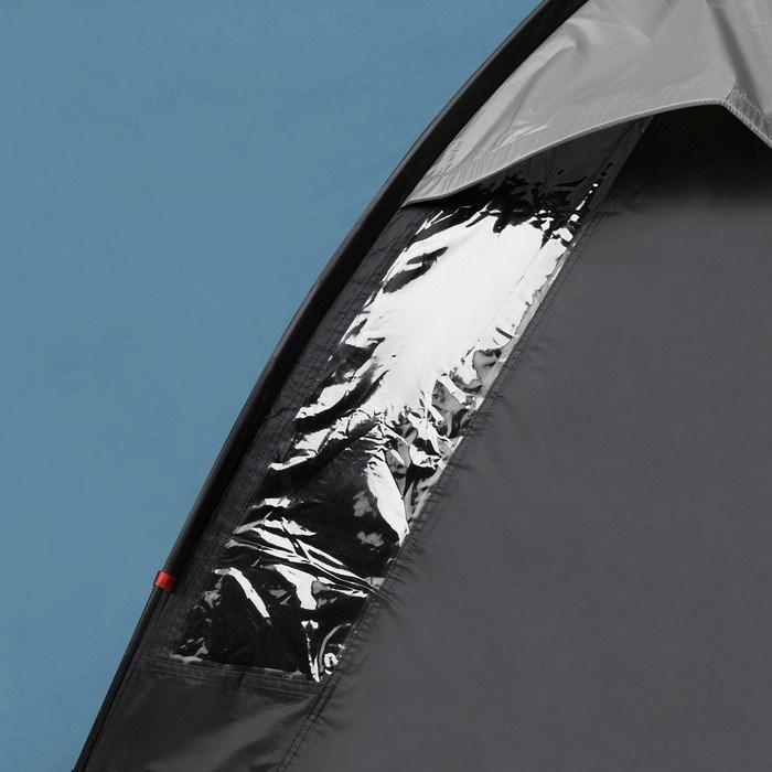 Actual product image Nils Nc6012 Blue And Grey Trekker Camp Camping Tent (Tunnel tent, 4.60 kg, 4 persons)