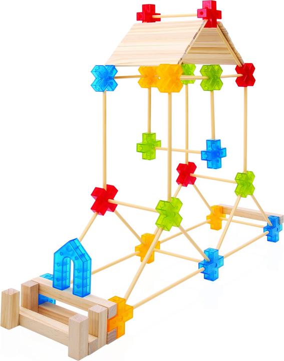 Actual product image Guidecraft Texo construction set