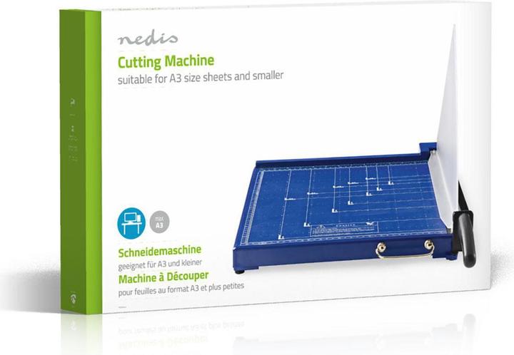Produktbild Nedis PACU110A3 Papierschneidemaschine Grösse A3 Metallklinge (10 Blätter, A3)