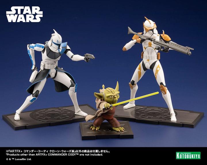Actual product image Kotobukiya Star Wars The Clone Wars statuette PVC ARTFX 1/10 Commander Cody 17 cm
