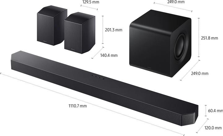 Produktbild Samsung HW-Q930F (580 W, 9.1.4 Kanal)