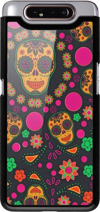 Immagine prodotto PhoneLook Copertina Halloween 22 teschi messicani colorati (Samsung Galaxy A80)