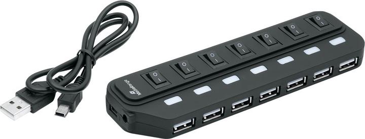 Produktbild MediaRange MRCS504 Hub (USB-A, 7 Ports)