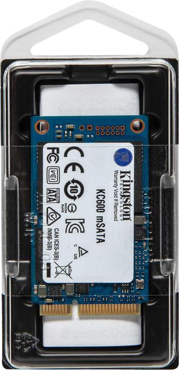 Actual product image Kingston SSD KC600 M.2 2280 SAS 1024 GB (1024 GB, mSATA)