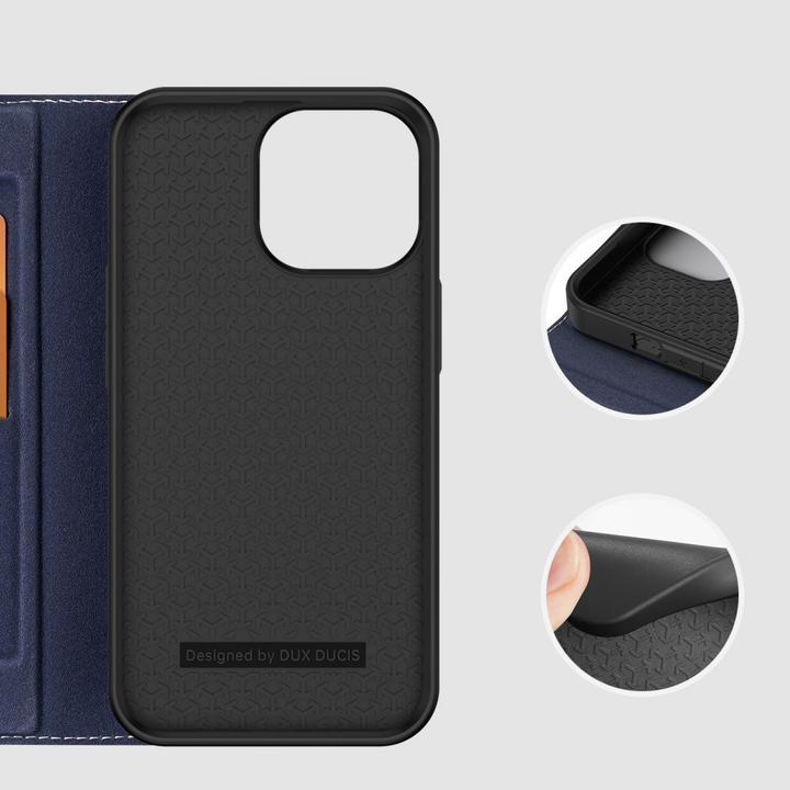 Actual product image Dux Ducis Skin X2 Series Bookcover (Apple iPhone 14 Pro Max)