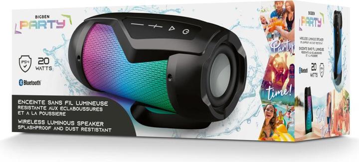 Produktbild Bigben Audio Party Mini IP Bluetooth-Speaker (8.30 h, Netzbetrieb)