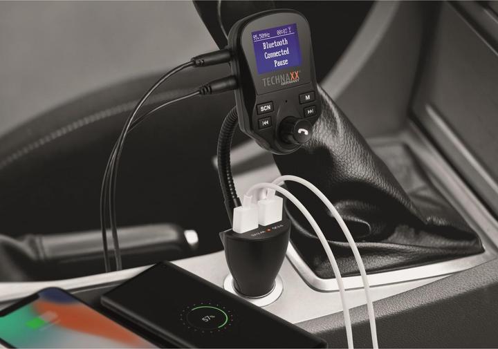 Actual product image Technaxx Fm Dab+ Transmitter Fmt1500BT