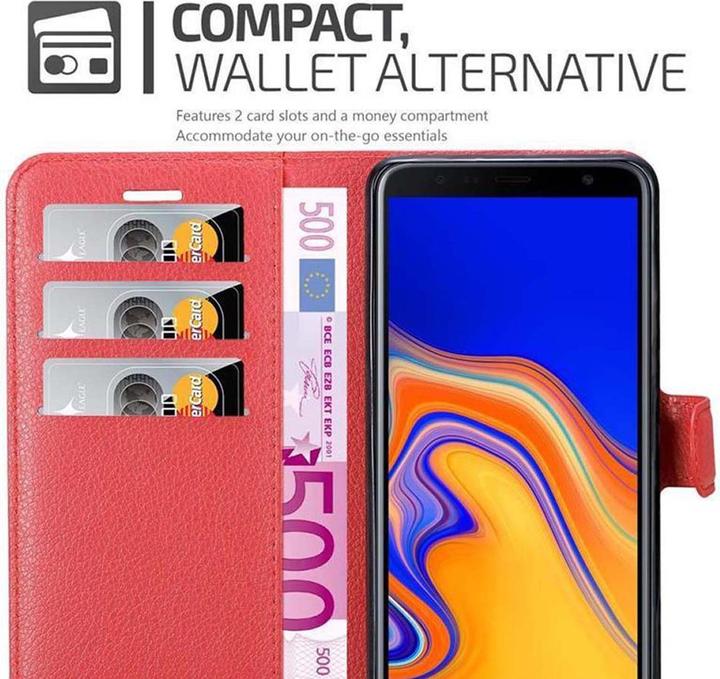 Produktbild Cadorabo Book mit Standfunktion Cover (Samsung Galaxy J6+)