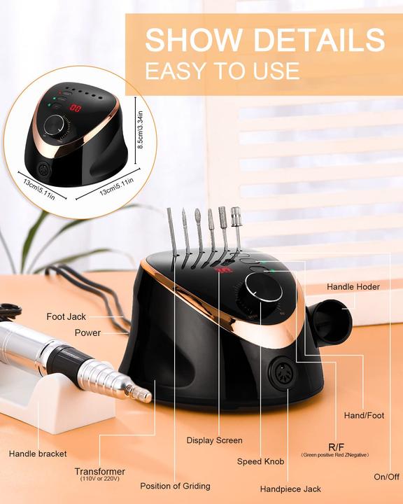 Image du produit Neflsi Elektrischer Nagelfräser