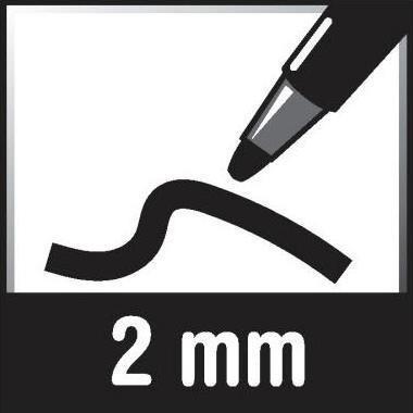 Produktbild Staedtler Lumocolor 351 (Orange, Violett, Blau, Grün, Braun, Rot, Schwarz, Pink, 2 mm, 8 x)