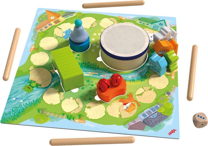 Actual product image Haba My first games sound game collection (English, Italian, German, French)