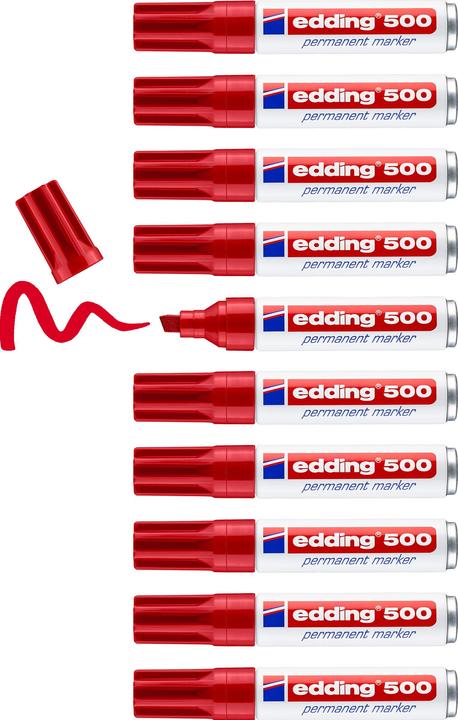 Produktbild Edding 500 (Rot, 2 mm, 1 x)