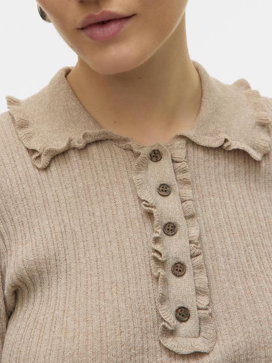 Produktbild Vero Moda AWSHIRLI Gestricktes Poloshirt Polo (S)