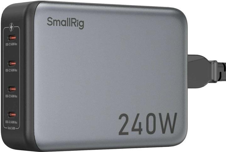 Actual product image SmallRig 240W 4-Port PD Power Adapter (EU Standard) 4752 (240 W)